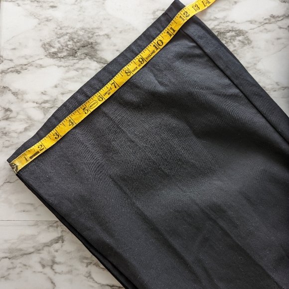 Talbots Black Chinos Plus Size NWT size 18 Tall - Picture 7 of 9